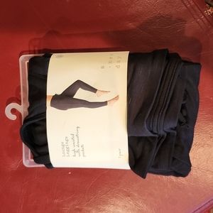A New Day: Lounge Leggings, Black, Women's Large (12-14)